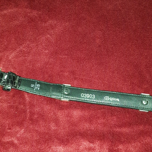 Genuine leather animal print belt - Picture 5 of 8